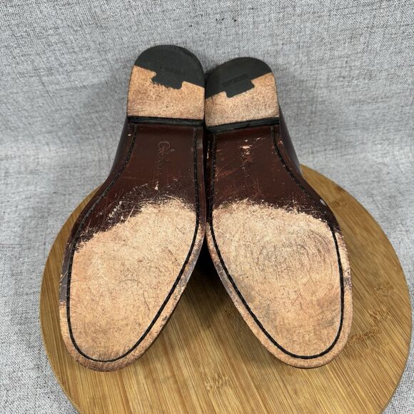 Cole Haan Pinch Tassel Loafers Men\'s Size 11.5 D Burgundy Leather Dress Shoes main image 6